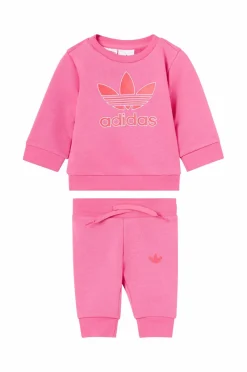 adidas Originals Sæt Crew Set Pnkfus/lucred Online