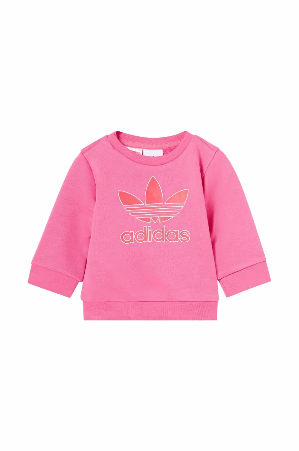 adidas Originals Sæt Crew Set Pnkfus/lucred Online
