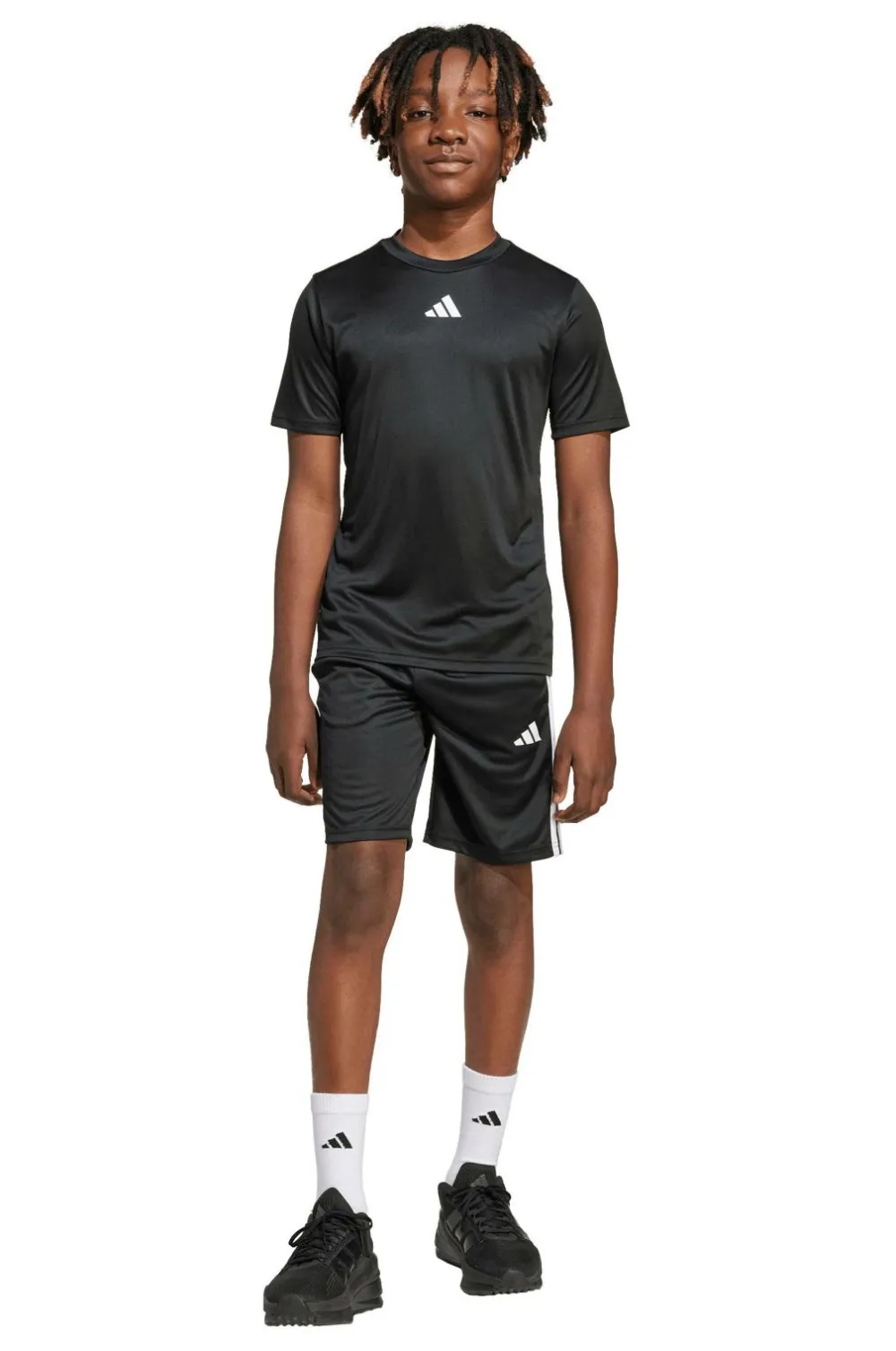 adidas Sport Performance Træningstøj>Træningssæt J Tr-Es 3S Set Black/white