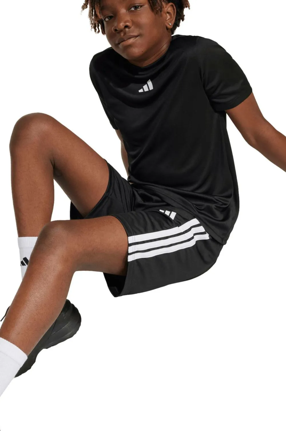 adidas Sport Performance Træningstøj>Træningssæt J Tr-Es 3S Set Black/white