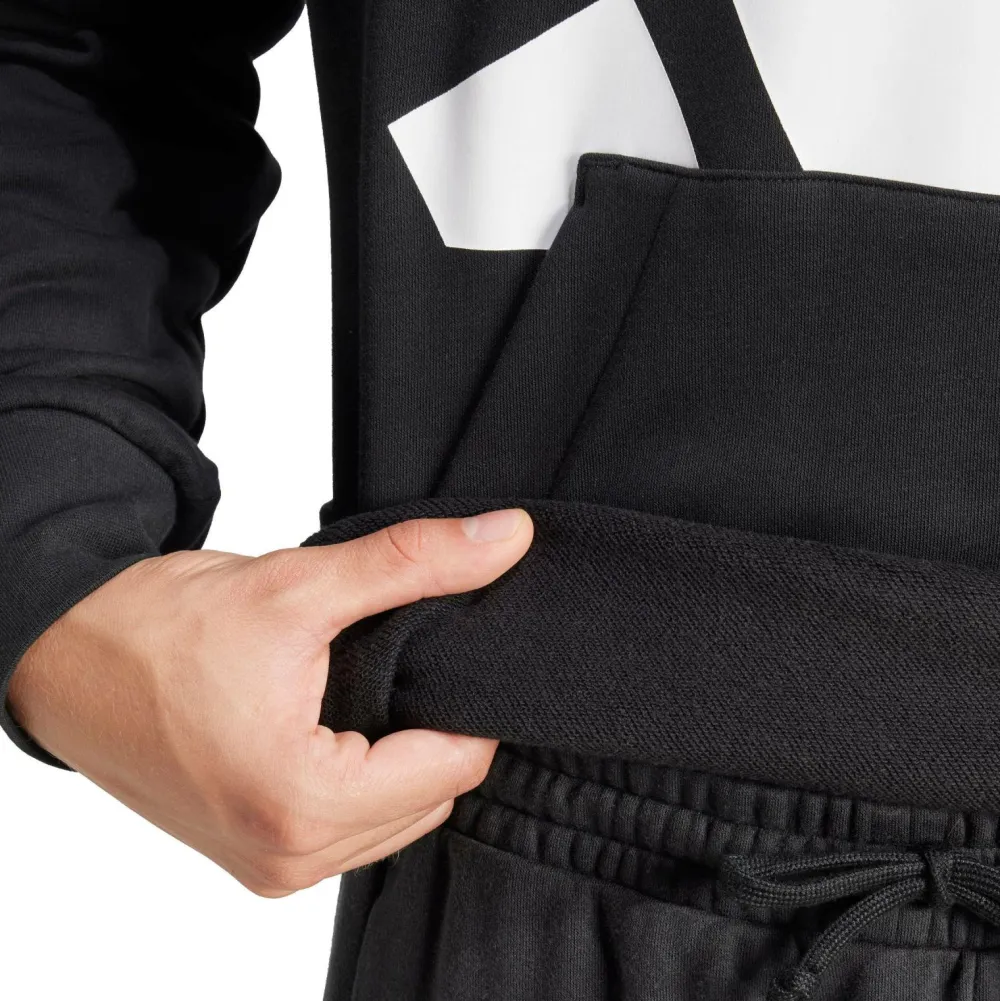 adidas Sport Performance Sweatshirts & Hoodies>Hættetrøje M BL FT HD Black/white
