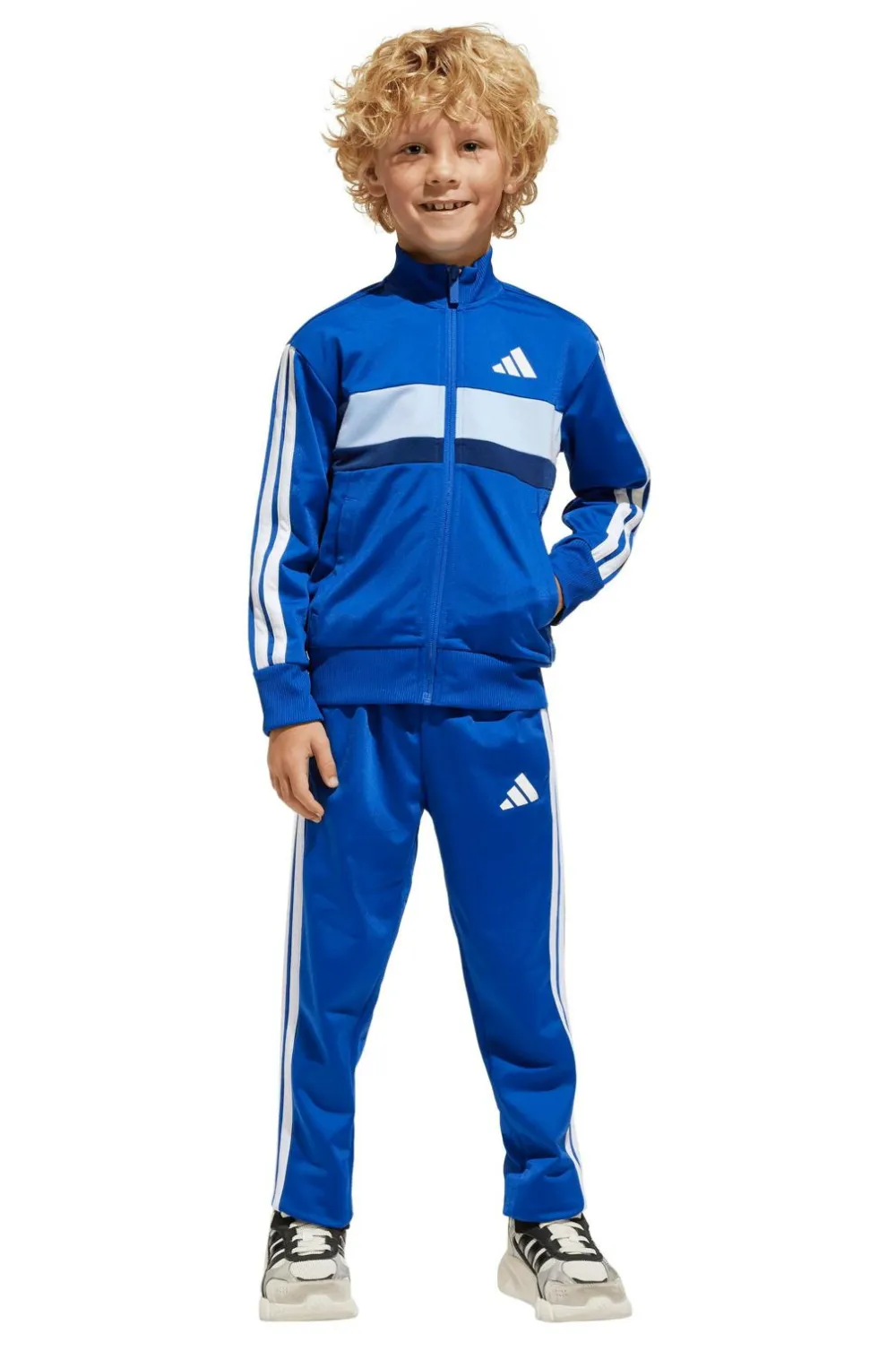 adidas Sport Performance Træningstøj>Træningssæt LK 3S Tib TS Royblu/white/globlu