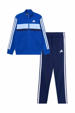 adidas Sport Performance Træningstøj>Træningssæt J 3S Tiberio TS Royblu/white/globlu
