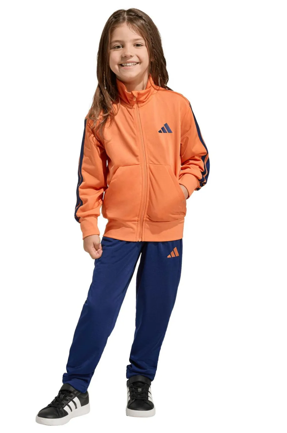 adidas Sport Performance Træningstøj>Træningssæt LK 3S TR TS 205 Duor/dkblue