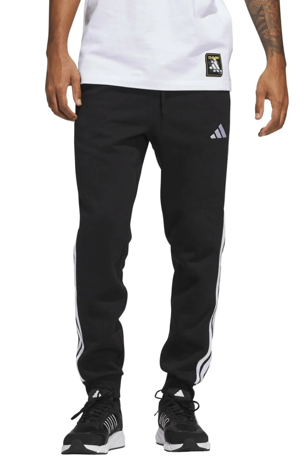 adidas Sport Performance Sweatpants M 3S FL TC PT Black/white Hot