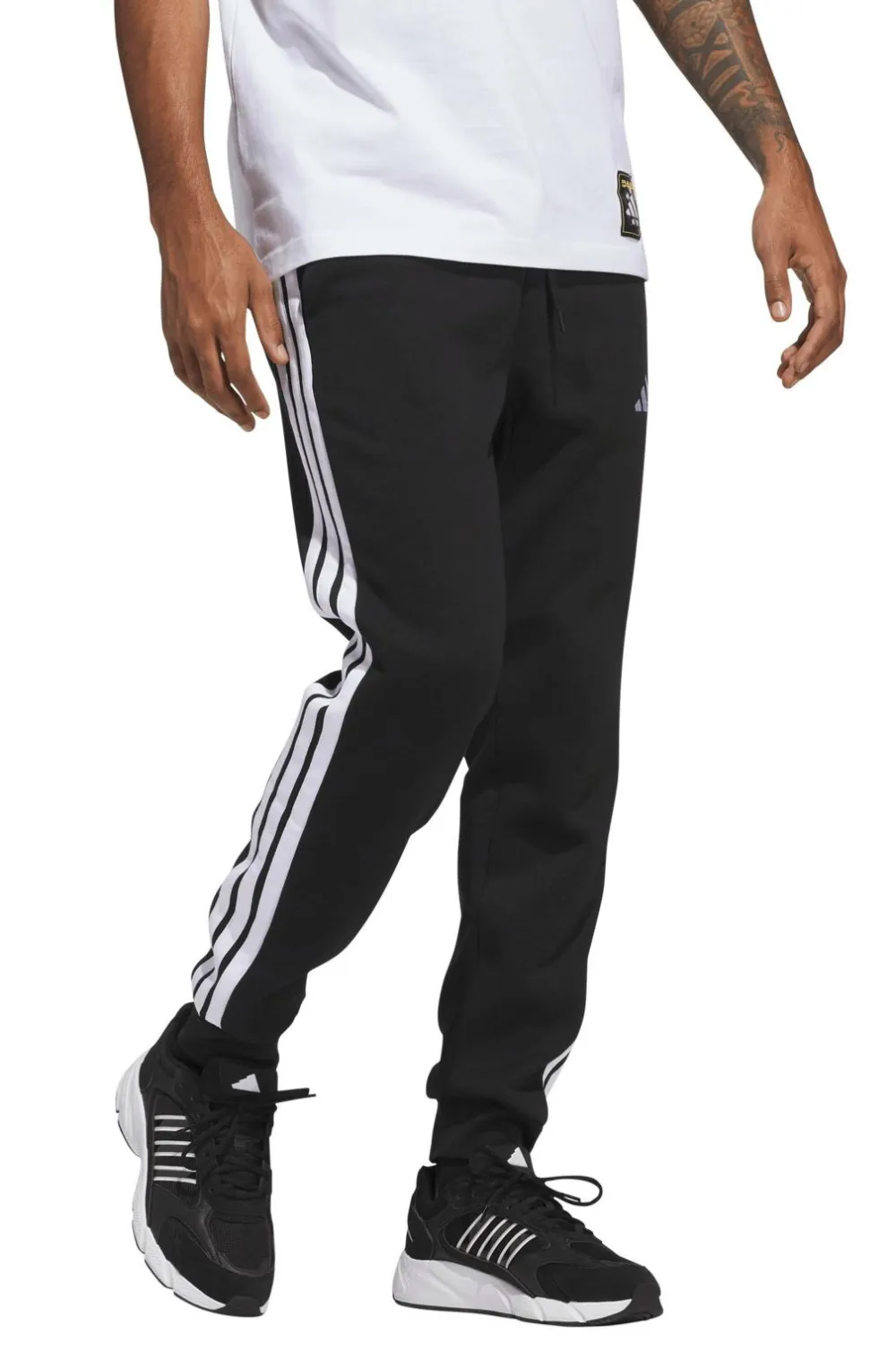 adidas Sport Performance Sweatpants M 3S FL TC PT Black/white Hot