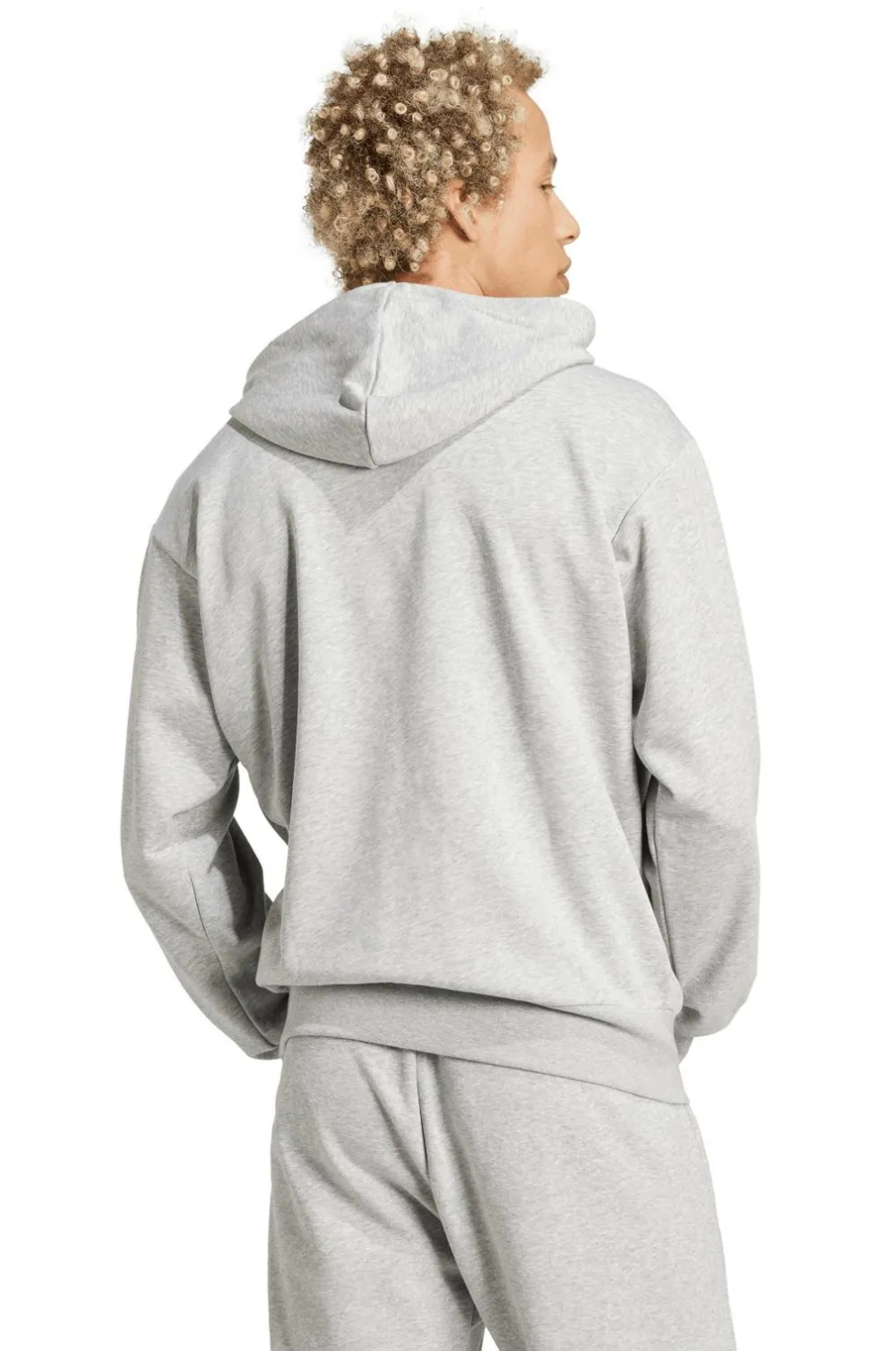 adidas Sport Performance Sweatshirts & Hoodies|Træningstøj>Hættetrøje M BL FT HD Mgreyh/black