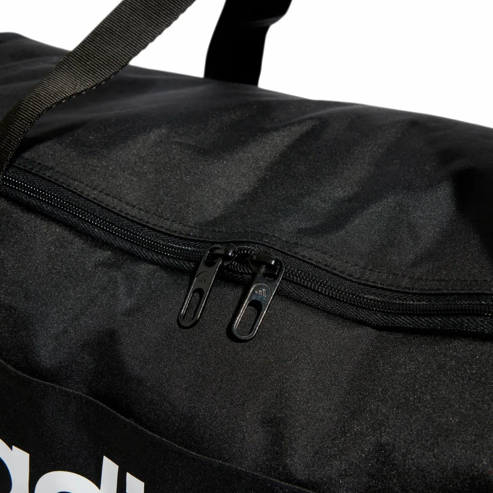 adidas Sport Performance Tasker|Tasker>Duffelbag Linear Duffel M Black/black/white