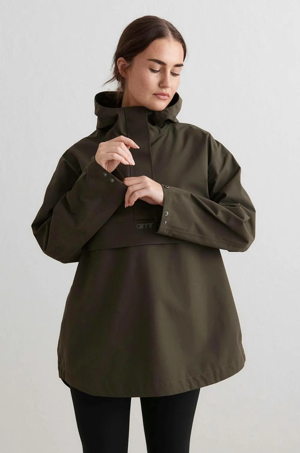 Aim'n Regntøj>Anorak Waterproof Oversized Anorak Khaki