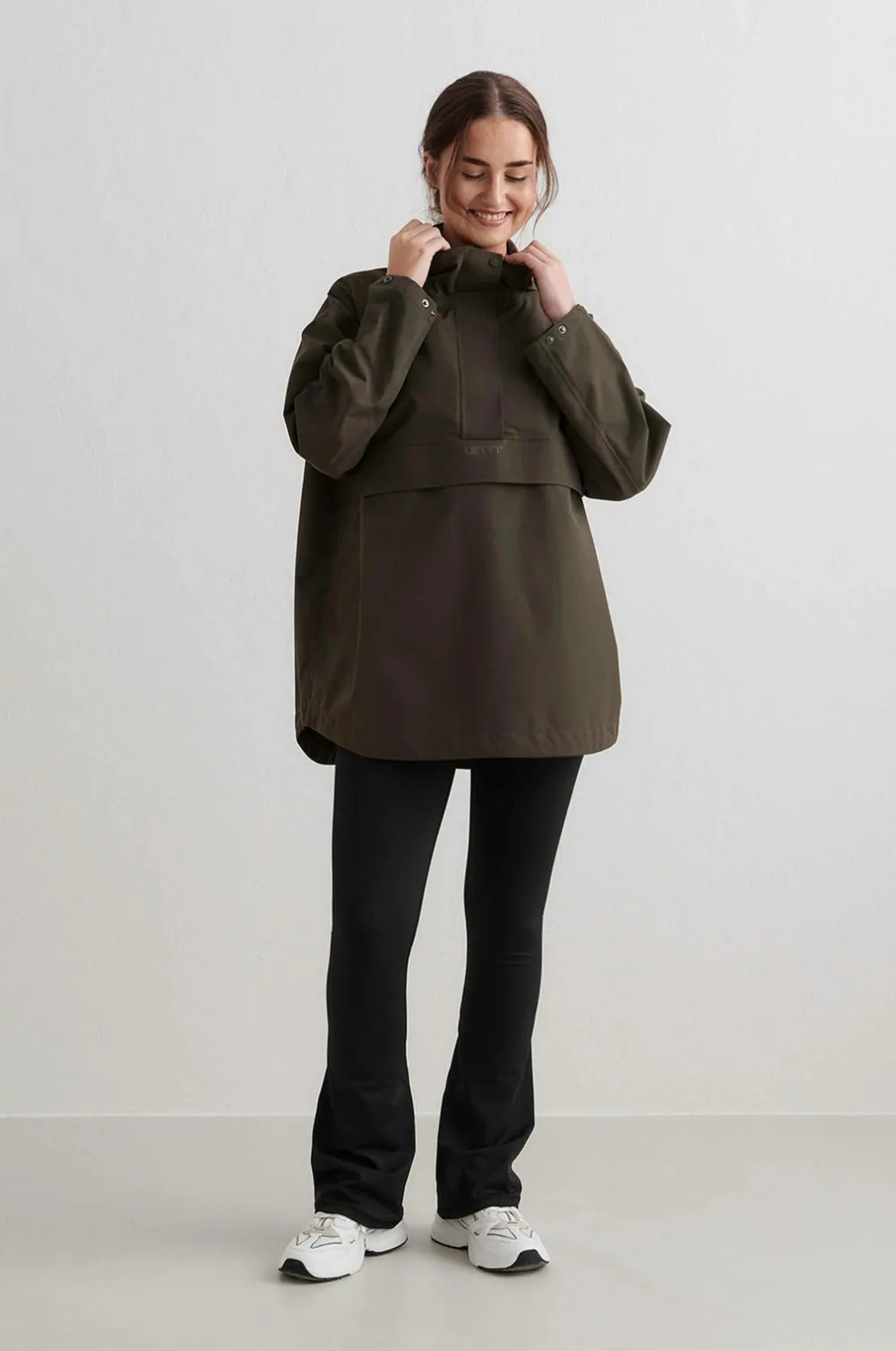 Aim'n Regntøj>Anorak Waterproof Oversized Anorak Khaki