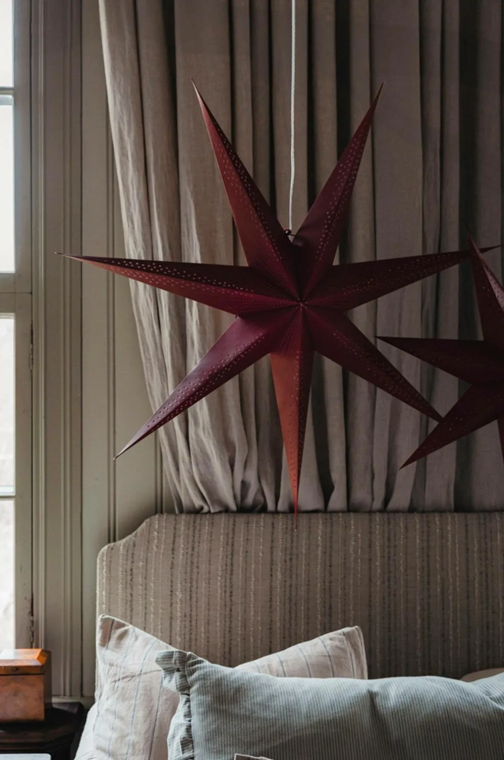 Alde & Lind Julebelysning>Evelina D90 Winered