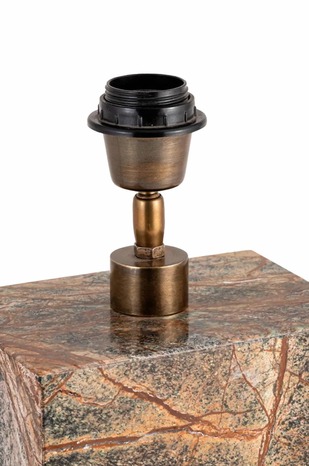Alde & Lind Lampefod Zenith H34 Marmor Grøn Outlet