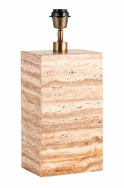 Alde & Lind Lampefødder>Lampefod Zenith H34 Travertin Beige