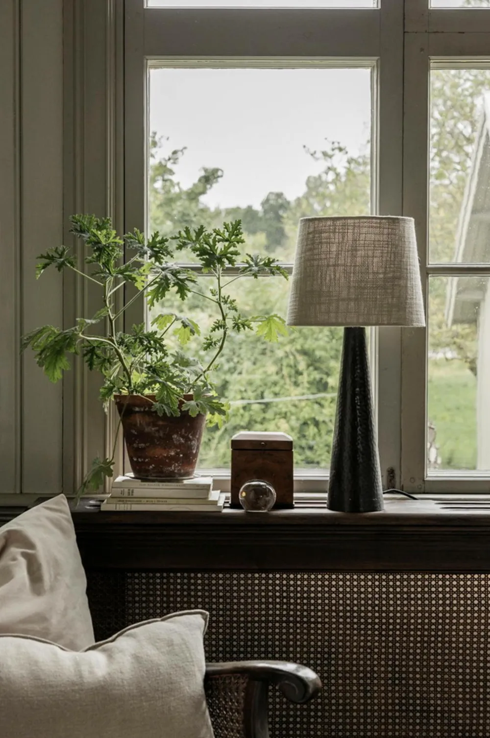 Alde & Lind Lampeskærme>Lampeskærm Alice D27 oval Grain Sand