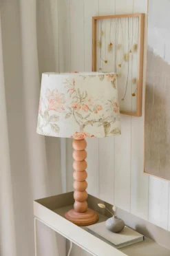 Alde & Lind Lampeskærm Alice D35 oval Flower Beige Sale