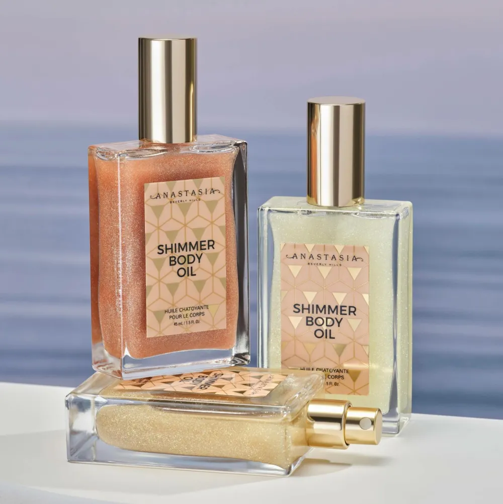 Anastasia Shimmer Body Oil Clear Outlet