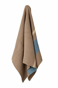Andersen Køkkenhåndklæde Blå/havre/beige Outlet