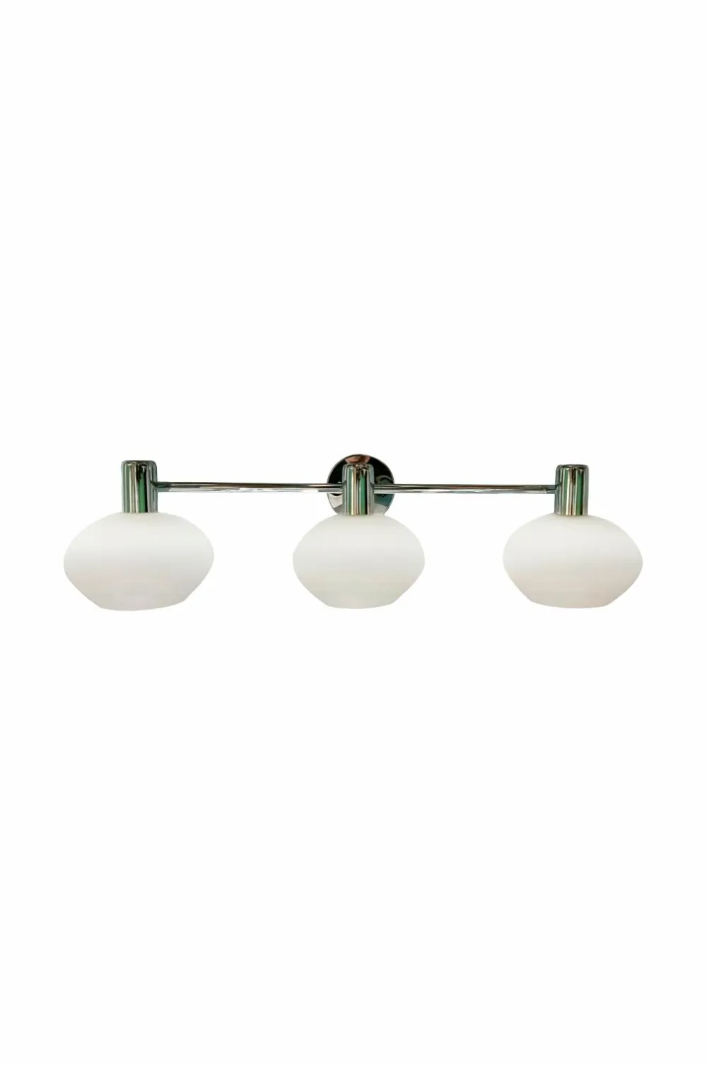 Aneta Lighting Badeværelsesbelysning>Badeværelseslampe Elba Krom/opal hvid