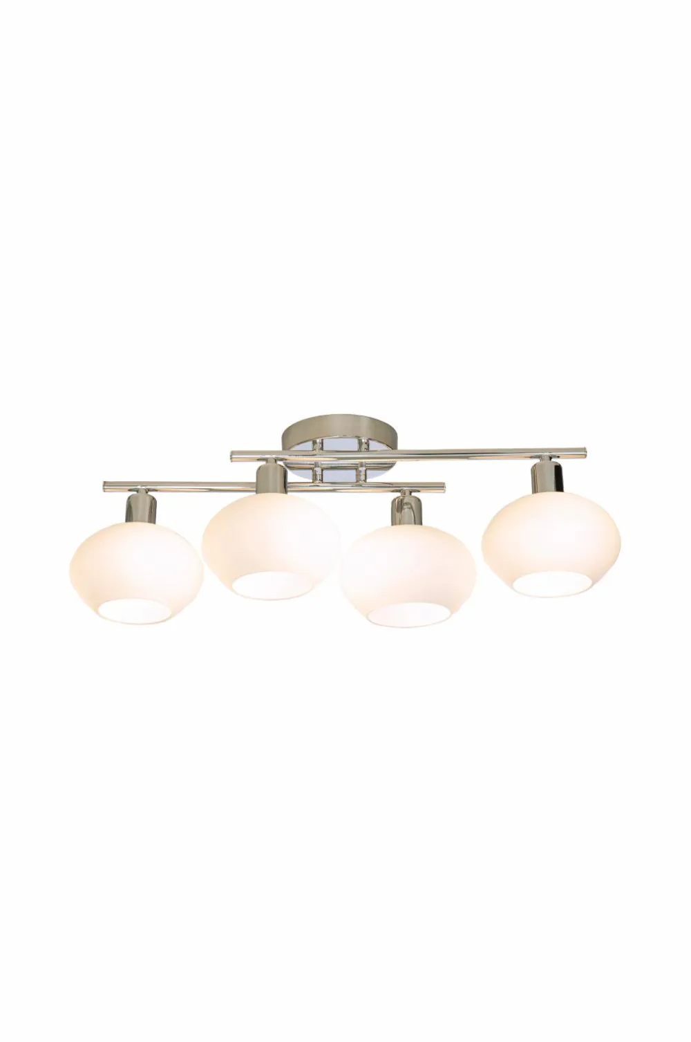 Aneta Lighting Badeværelsesbelysning>Badeværelseslampe Elba Krom/opal hvid