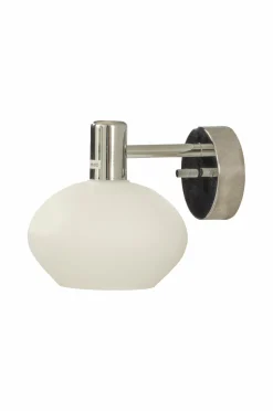 Aneta Lighting Badeværelsesbelysning>Badeværelseslampe Elba Krom/opal hvid