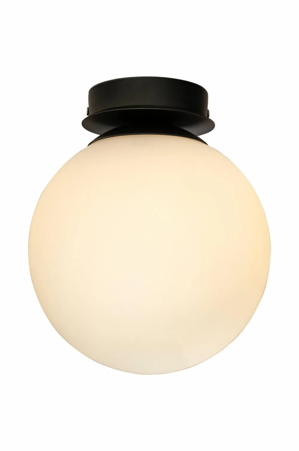 Aneta Lighting Badeværelseslampe Lido sort/opal hvid Sale
