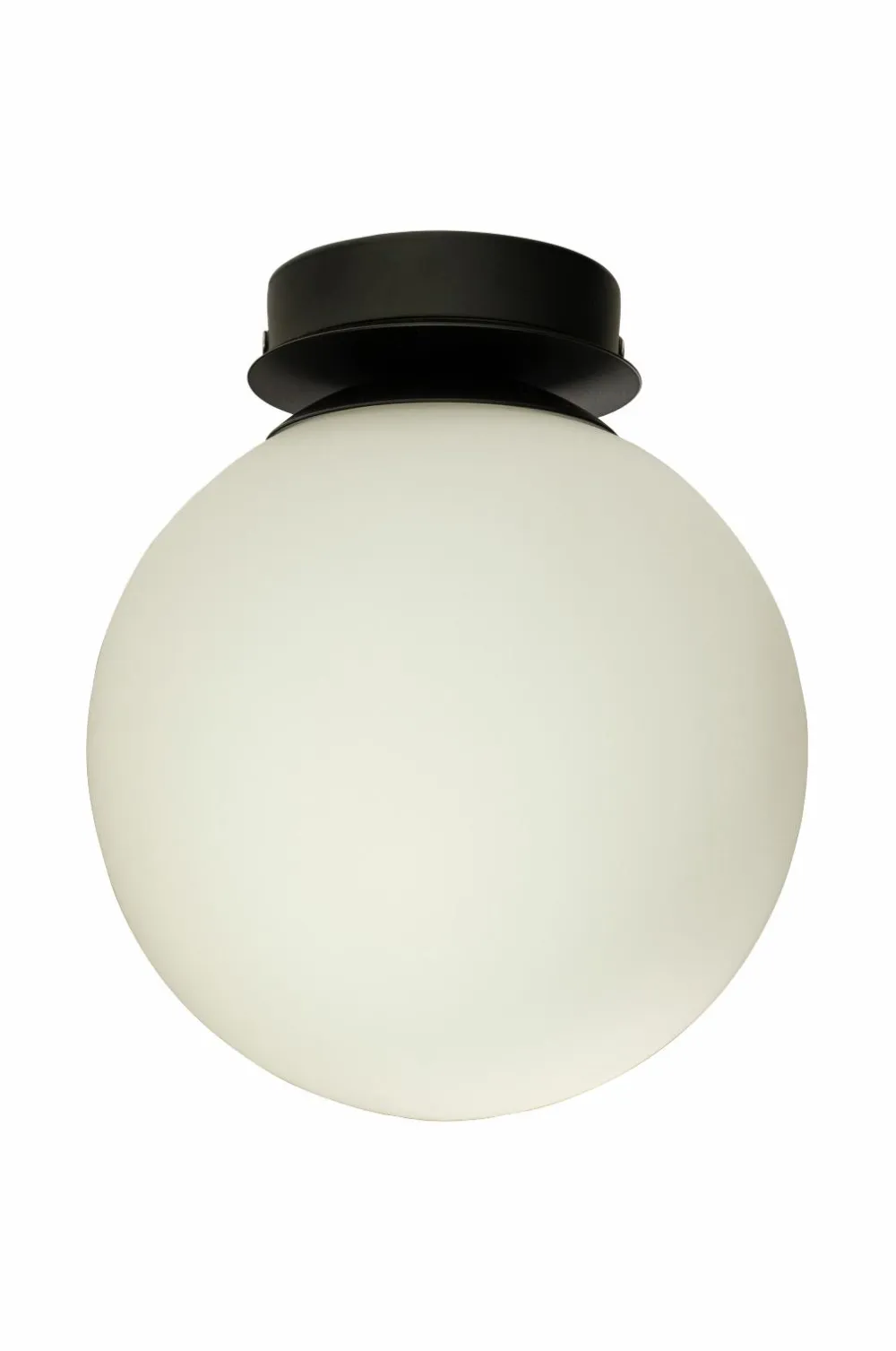 Aneta Lighting Badeværelseslampe Lido sort/opal hvid Sale