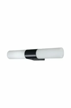 Aneta Lighting Badeværelsesbelysning>Badeværelsesbelysning Cosenza Black/Opal White