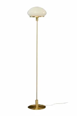 Aneta Lighting Gulvlampe New August Mat messing/hvid New