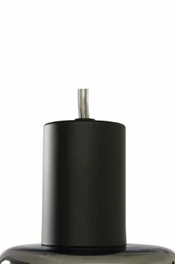 Aneta Lighting Pendel CYLINDER Sort/røggrå Sale