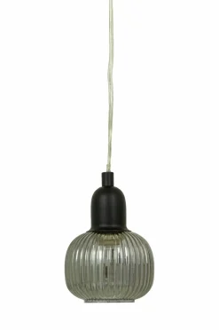 Aneta Lighting Pendel ELIN Sort/røggrå Clearance