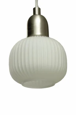 Aneta Lighting Pendel ELIN Stål/vit Best