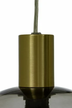 Aneta Lighting Pendel BELL Mat messing/røg New