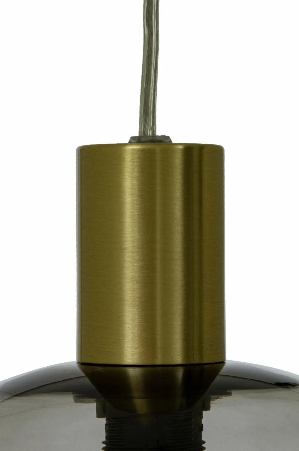 Aneta Lighting Pendel BELL Mat messing/røg New
