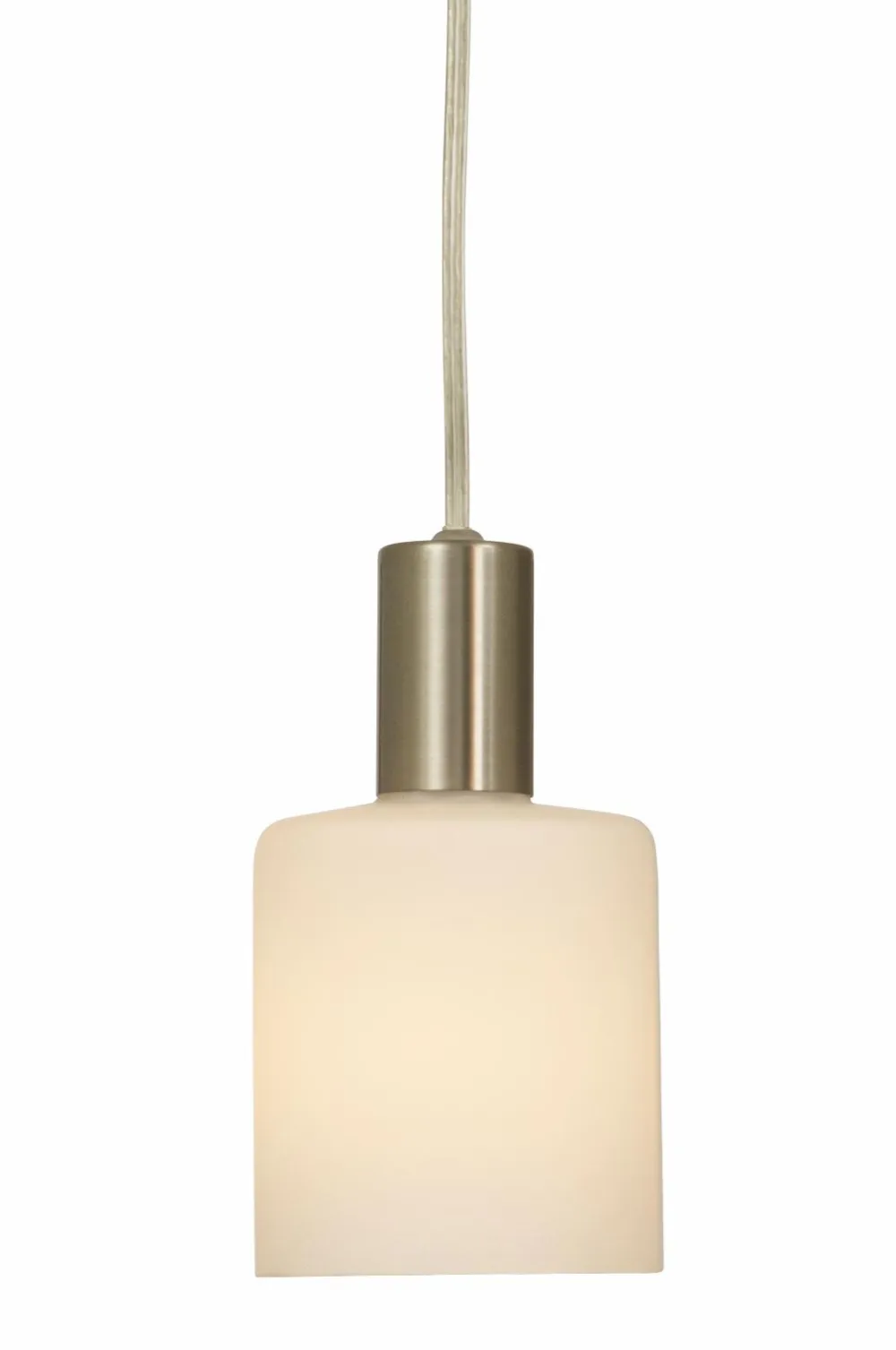 Aneta Lighting Pendel CYLINDER Stål/vit Online