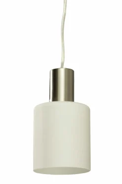 Aneta Lighting Pendel CYLINDER Stål/vit Online