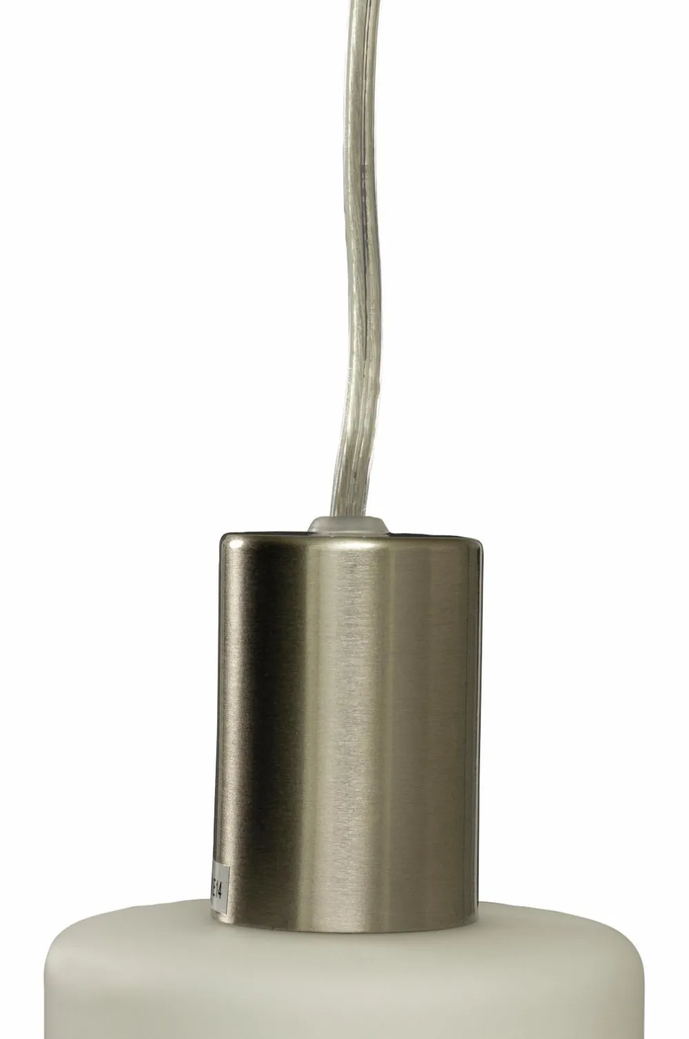 Aneta Lighting Pendel CYLINDER Stål/vit Online
