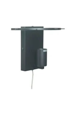 Aneta Lighting Væglampe Abelone sort/rav Discount