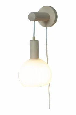 Aneta Lighting Væglampe Lapponia træ/hvid Best