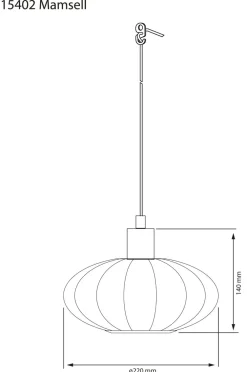 Aneta Lighting Vindueslampe Mamsell Grå/sort New