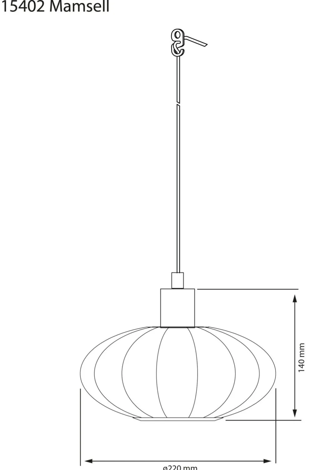 Aneta Lighting Vindueslampe Mamsell Grå/sort New