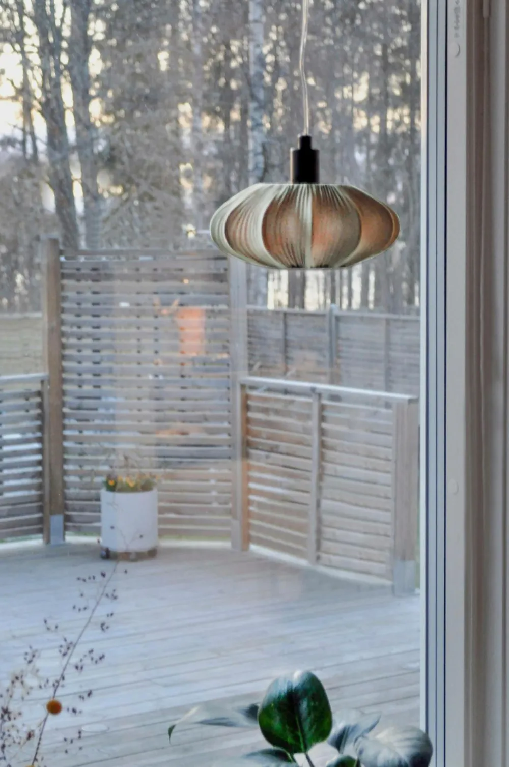 Aneta Lighting Vindueslampe Mamsell Grå/sort New