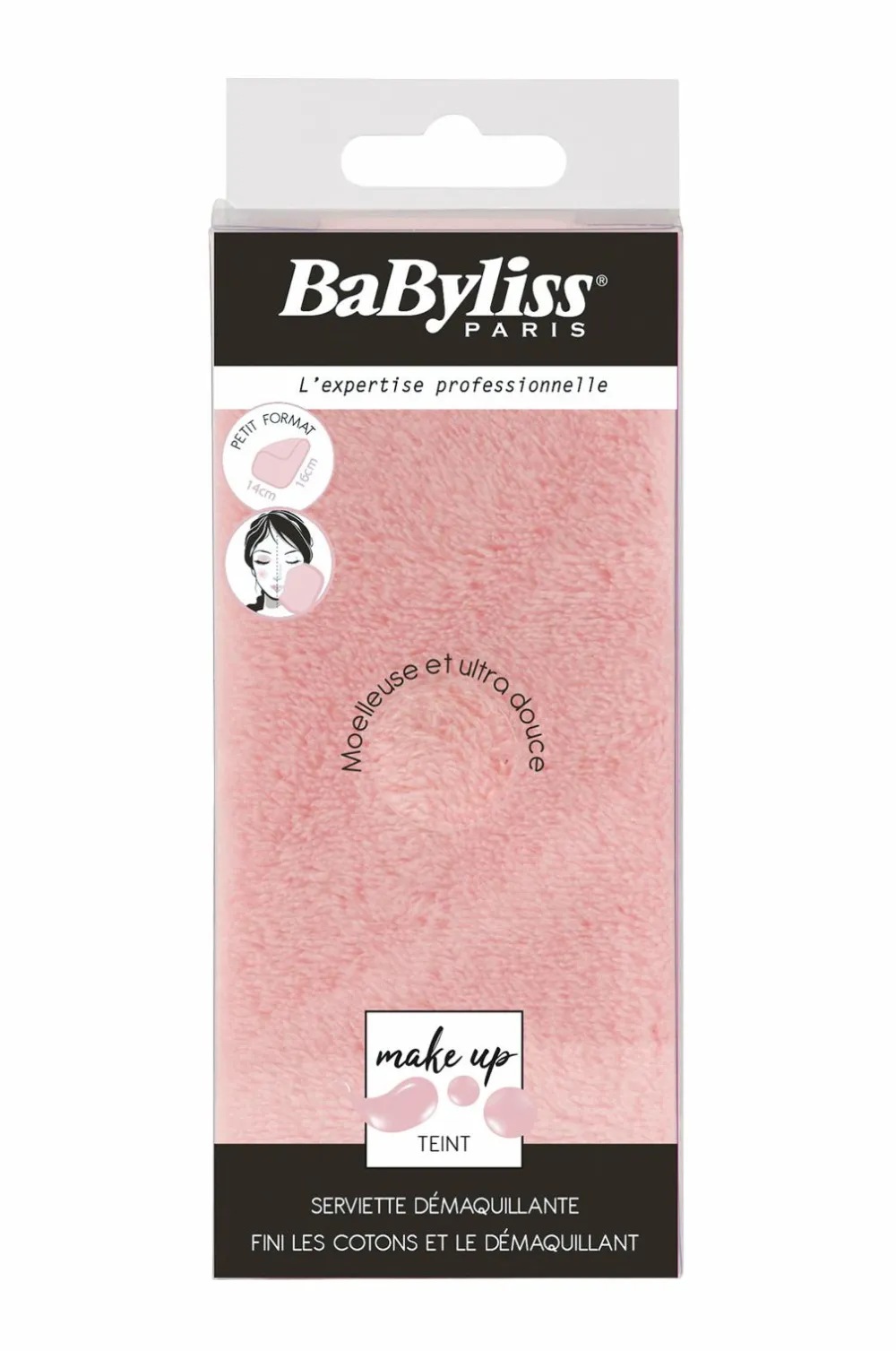 BaByliss Ansigtspleje>Makeup Remover vaskeklud Small No color