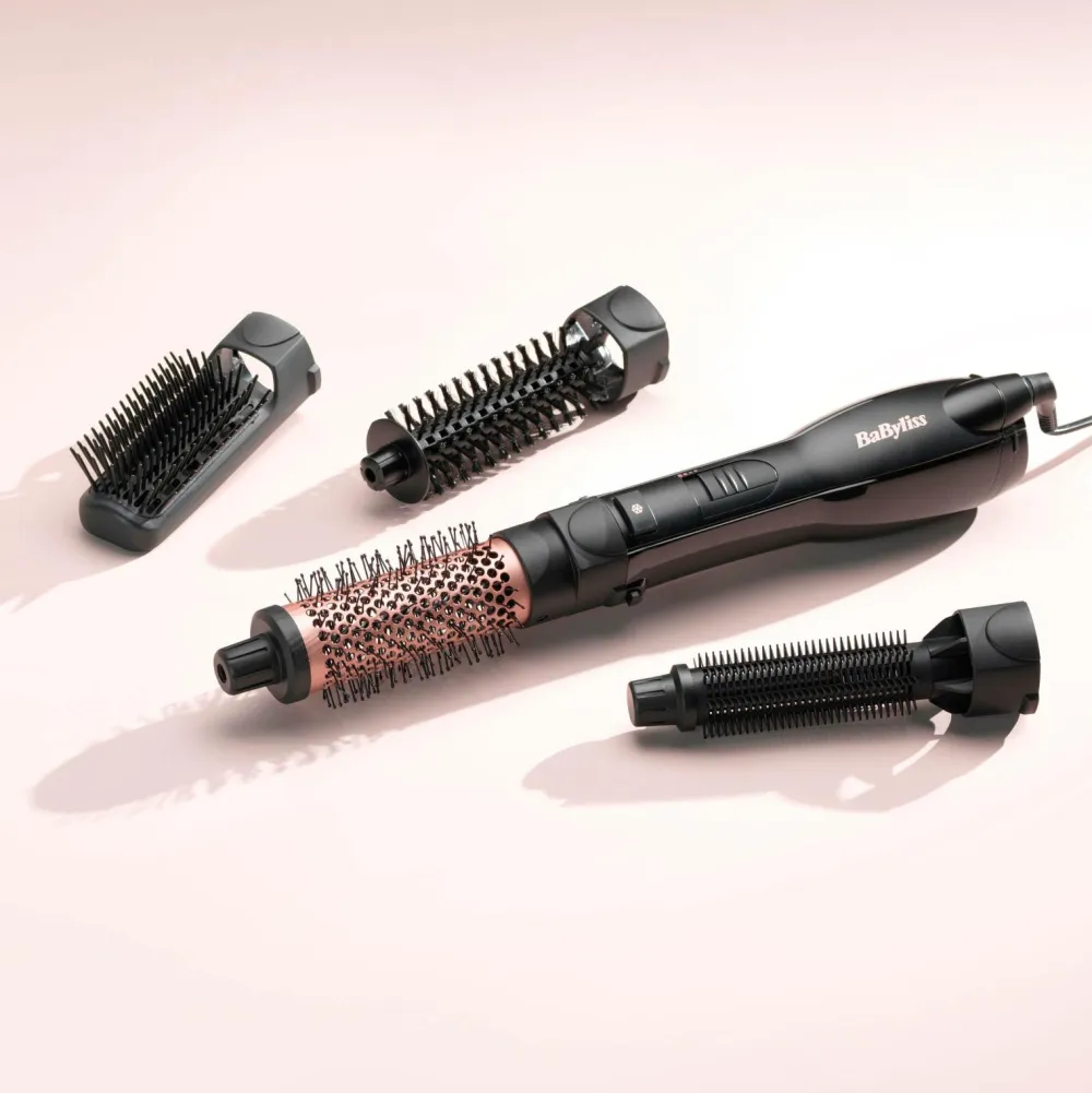 BaByliss Varmeredskaber>Varmluftsbørste Smooth Finish 1200W AS122E No color