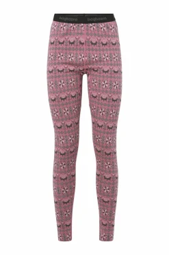 Bagheera Skiundertøj|Skiundertøj>Lange underbukser Merino Dalecarlian Pants III W Pink/dark grey