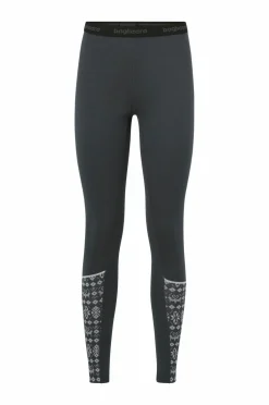 Bagheera Skiundertøj|Skiundertøj>Lange underbukser Merino Dalecarlian Lt Pants W Dark grey/grey