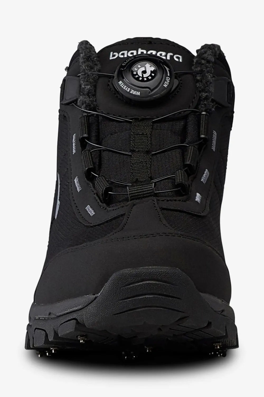 Bagheera Støvle Voyager med knopper Black/Dark Grey Clearance