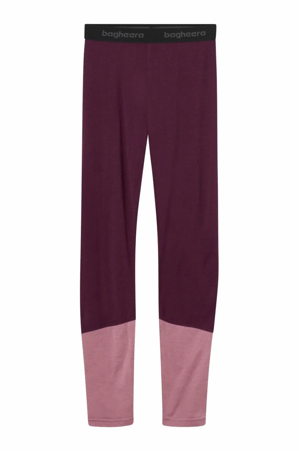 Bagheera Undertøj Merino Brisk Set JR Dark plum/rose Outlet