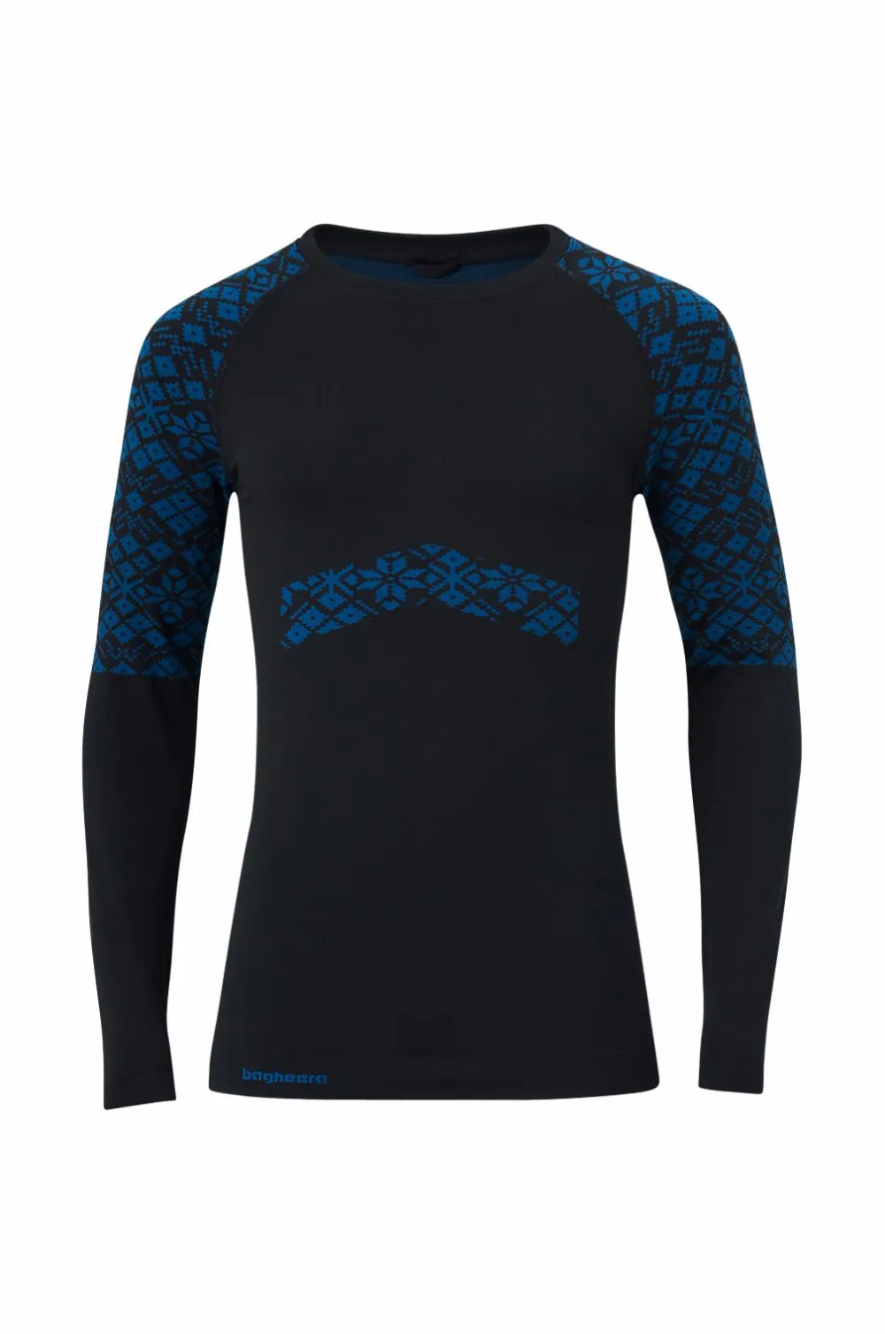 Bagheera Skiundertøj|Skiundertøj>Undertøjssæt Seamless Set Men BLACK/DARK BLUE