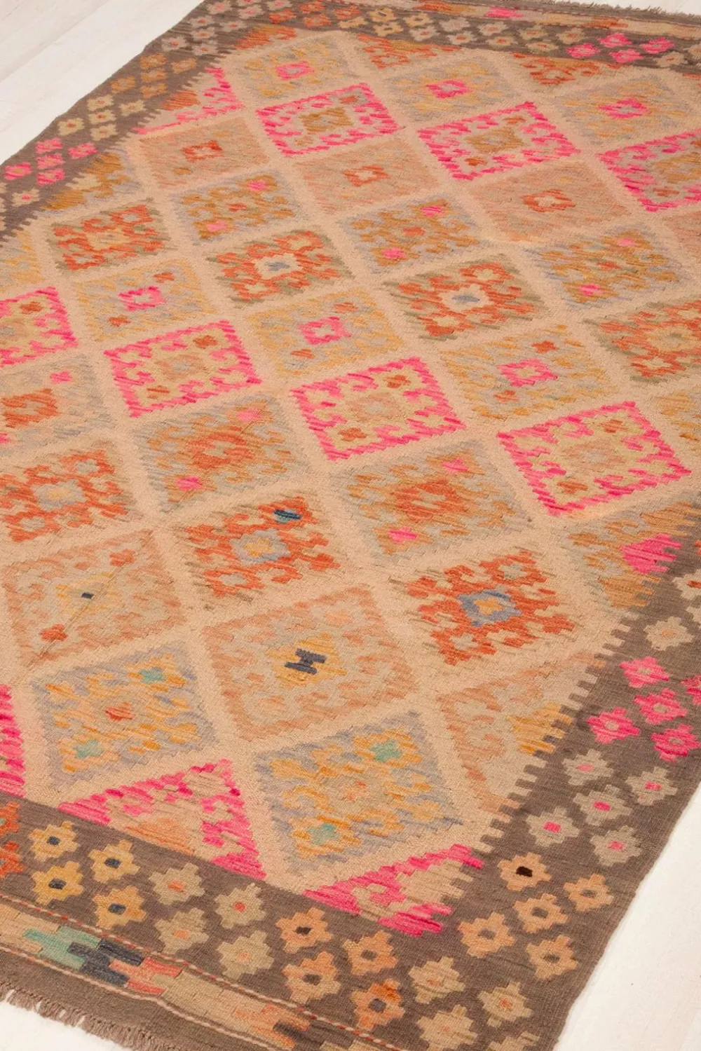 Bargi Uldtæppe Kelim 175x253 cm Multi