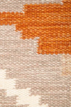 Bargi Uldtæpper>Uldtæppe Röllakan e 170x230 cm Beige